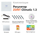 ZONT Climatic 1.3 Погодозависимый автоматический GSM / Wi-Fi регулятор (1 ГВС + 3 прямых/смесительных) с доставкой в Хасавюрт